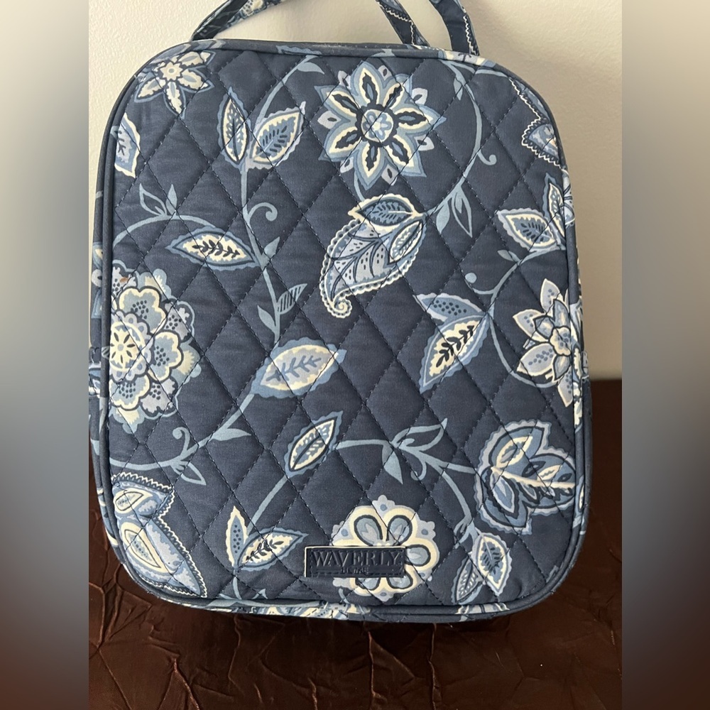 Insulated Lunch Tote Bag - Blue - Picture 8 of 9